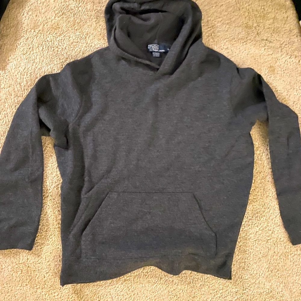 Polo grey hoodie sweatshirt in great condition.